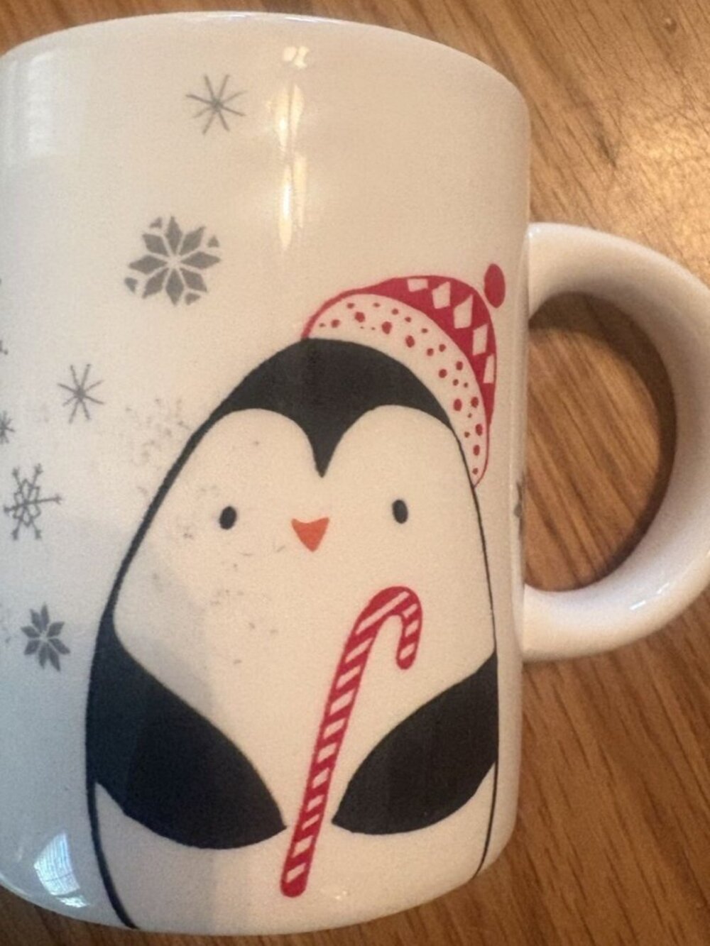 Sur La Table Christmas Holiday Cocoa Mug - V